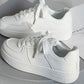 Lace Up Round Toe Platform Shoes