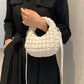 Quilted Puffy Removable Strap Crossbody Bag
