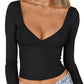 So Incredibly Me Plunge Long Sleeve T-Shirt