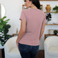 Round Neck Short Sleeve T-Shirt