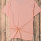 Graphic Round Neck Short Sleeve T-Shirt