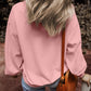 Round Neck Long Sleeve Sweatshirt