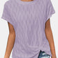 Full Size Round Neck Short Sleeve T-Shirt