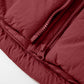 Drawstring Zip Up Hooded Vest Coat