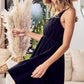 BiBi V-Neck Ruffle Hem Mini Cami Dress - Brand BiBi