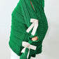 Full Size Bow Cutout Round Neck Long Sleeve Knit Top
