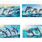 Dolphin Digital Art in PDF SVG PNG File Formats