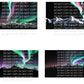 Northern Lights Digital Art in PDF SVG PNG File Formats