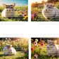Chinchilla Digital Art in PDF SVG PNG File Formats