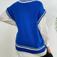 Contrast Trim V-Neck Sweater Vest