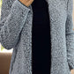 Pocketed Zip Up Turtleneck Jacket