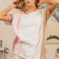 BiBi Color Block Short Sleeve T-Shirt - Brand BiBi