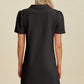 Double Take Full Size Texture Short Sleeve Dress