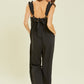 HEYSON Full Size Ruffled Strap Back Tie Wide Leg Jumpsuit