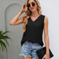 V-Neck Wide Strap Tank