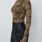 Lovelet Mock Neck Long Sleeve Top