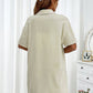 Button Up Half Sleeve Top and Shorts Set