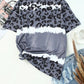 Leopard V-Neck Short Sleeve T-Shirt