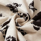 Printed Tie Neck Long Sleeve Blouse