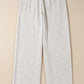 Elastic Waist Active Pants with Pockets