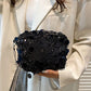 Sequin Chain Shoulder Bag