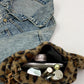 Leopard Fluff Shoulder Bag