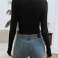 Round Neck Long Sleeve T-Shirt