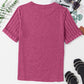 Round Neck Short Sleeve T-Shirt