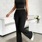 Devine Square Neck Tank and Drawstring Pants Set