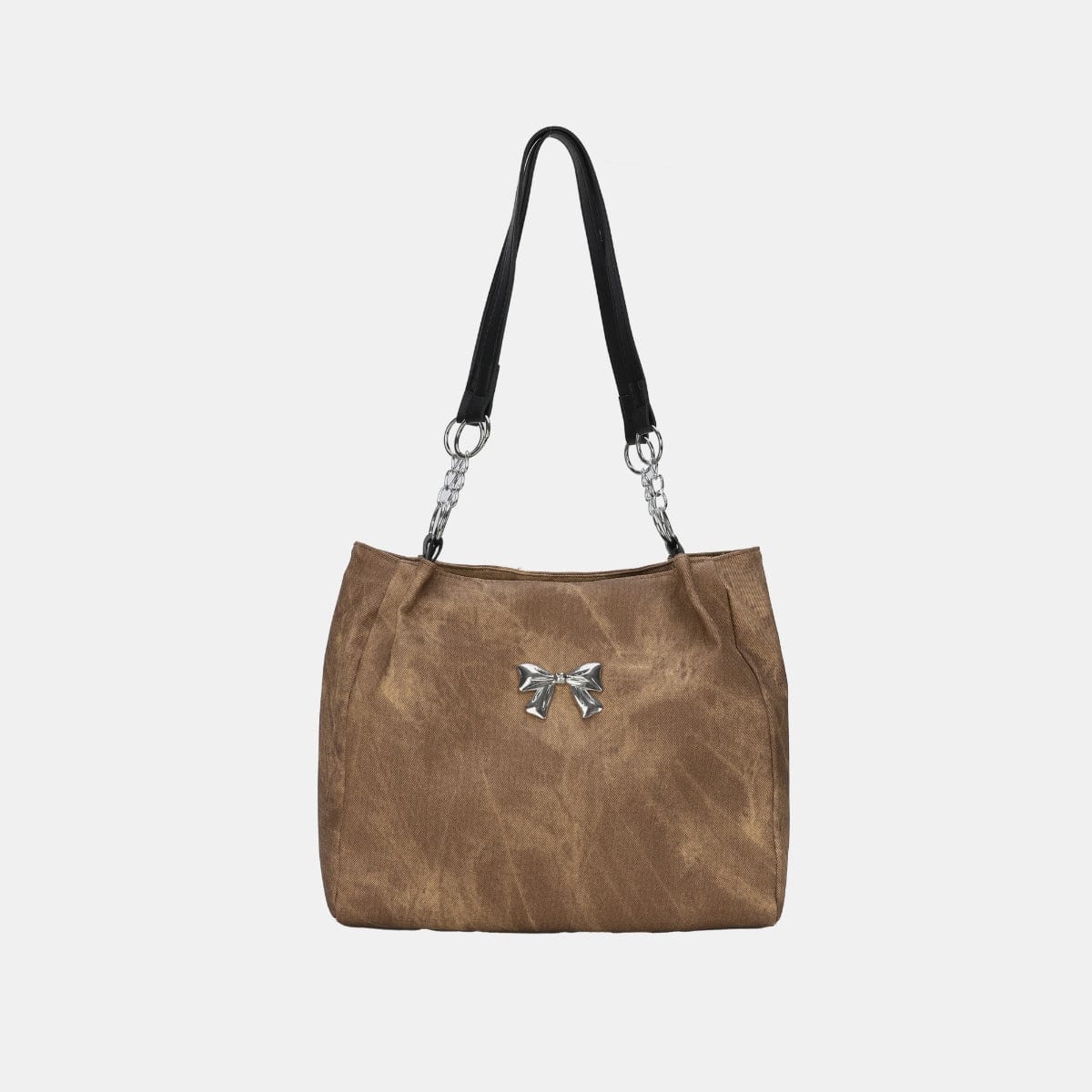 Lily & Luna Bow Polyester Medium Tote Bag