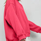 Round Neck Dropped Shoulder Long Sleeve Sweatshirt