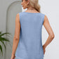 V-Neck Wide Strap Tank