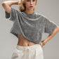 Basic Bae Round Neck Dropped Shoulder Short Sleeve T-Shirt