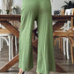 Frill Wide Leg Pants