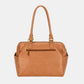 David Jones Zipper PU Leather Handbag