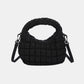 Quilted Puffy Removable Strap Crossbody Bag