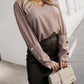 V-Neck Long Sleeve Blouse