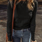 Round Neck Long Sleeve Knit Top