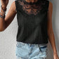 Lace Eyelet Sleeveless Top