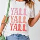 Full Size Letter Graphic Round Neck Short Sleeve T-Shirt