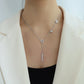 Titanium Steel Letter Necklace