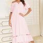 Lace Detail Short Sleeve Lounge Dress
