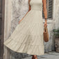 FULL SIZE Smocked Scoop Neck Sleeveless Tank Dress