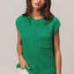 BiBi Patch Pocket Cap Sleeve Sweater Top - Brand BiBi