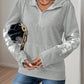 Perfee Half Zip Long Sleeve Hoodie