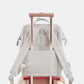 Himawari Contrast Waterproof Backpack Bag with External USB Port