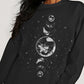 Simply Love Full Size Earth & Moon Graphic Sweatshirt