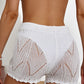 Drawstring Cutout Swim Shorts