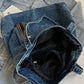 Medium Denim Tote Bag