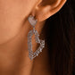 Stainless Steel Heart Earrings and Necklace Set